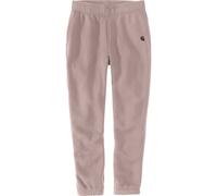 Carhartt Relaxed Fit Fleece Pantalons de survêtement pour dames, beige, taille L pour femmes