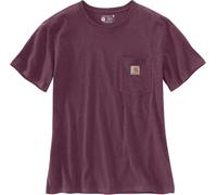 Carhartt Femmes Workw Pocket S/S T-Shirt Blackberry Heather XS