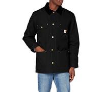 Carhartt Firm Duck Chore Coat Manteau, Black, XL Homme
