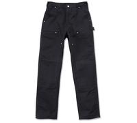Carhartt Firm Duck Double-Front Work Dungaree Jeans/Pantalons, noir, Taille 46