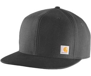 Carhartt Firm Duck Flat Brim Casquette, noir
