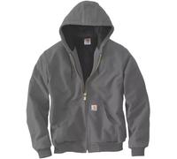 Carhartt Firm Duck Insulated Flannel-Lined Active Veste textile, gris, Taille XXL