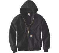 Carhartt Firm Duck Insulated Flannel-Lined Active Veste textile, noir, taille L pour homme