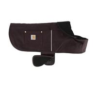 Carhartt Firm Duck Manteau de corvée pour Chien, Veste isolée résistante aux intempéries pour Conditions Froides et venteuses, vin foncé, Taille M