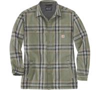 Carhartt Flannel Sherpa Lined Chemise, Vert, Taille XXL
