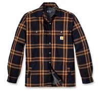 Carhartt - Flannel Sherpa Lined Shirt Jacket - Veste de loisirs - S - black