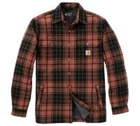 Carhartt - Flannel Sherpa-Lined Shirt Jacket - Veste de loisirs - XXL - homestead red