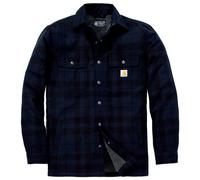 Carhartt Flannel Sherpa, chemise/veste textile XXL Bleu Foncé/Noir Bleu Foncé/Noir