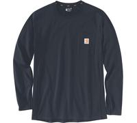 Carhartt Force Flex Pocket Chemise à manches longues Bleu foncé M