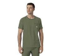 Carhartt Haut médical pour homme, vert olive, Taille M