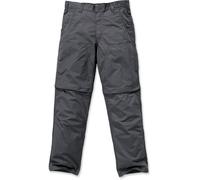 Carhartt Force Extremes Rugged Zip Off Jeans/Pantalons, Gris foncé, Taille 40