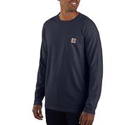 Carhartt Force Flex Pocket Chemise à manches longues Bleu foncé L