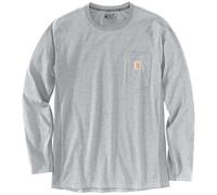 Carhartt Force Flex Pocket Chemise à manches longues Gris foncé XXL