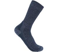 Carhartt Force Grid Synthetic-Merino, chaussettes L Bleu Foncé Bleu Foncé