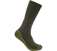 Carhartt Force Grid Synthetic-Merino, chaussettes longues M Vert Foncé Vert Foncé