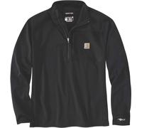 Carhartt Force Half-Zip, t-shirt manches longues S Noir Noir