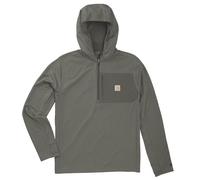 Carhartt Force Ironwood Relaxed Half-Zip Sweat à capuche, olive/vert, Taille M
