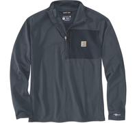 Carhartt Force Ironwood Relaxed Half-Zip Sweat à col faux, taille M pour homme