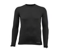 Carhartt Force Lightweight Stretch Grid Base Layer Crewneck Top Couche supérieure, Noir, L Homme