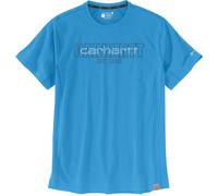 Carhartt Force Logo Graphic, t-shirt L Bleu/Bleu Clair Bleu/Bleu Clair