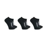Carhartt Force Lot de 3 Paires de Chaussettes avec Logo, Noir, Homme
