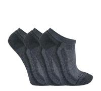 Carhartt Force Midweight Low Cut Chaussettes (3 paires), noir-gris, taille XL pour homme