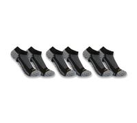 Carhartt Force Midweight Low Cut Chaussettes (3 paires), noir, taille L pour homme