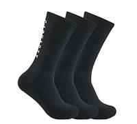 Carhartt Force Lot de 3 Paires de Chaussettes avec Logo, Noir, Homme