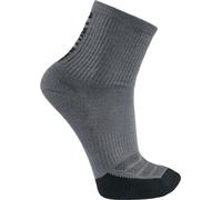 Carhartt Force Midweight Logo Short Crew Chaussettes (3 paires), Gris/Noir, Taille L