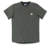 Carhartt T-shirt Force Pocket manches courtes vert kaki - M