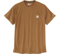 Carhartt Force Relaxed Fit Midweight Short Sleeve Pocket T-shirt, Marron, Taille XL