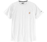 T-shirt Carhartt Force Pocket manche courte blanc peinture - M