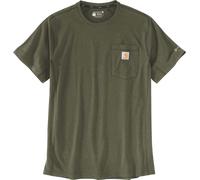 T-shirt Carhartt Force Pocket manche courte vert kaki - XL