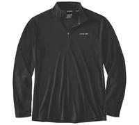 Carhartt Force Sun Defender Relaxed Half-Zip Chemise fonctionnelle, noir, Taille M