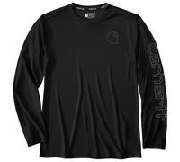 Carhartt - Force Sun Defender Relaxed L/S Logo - Haut à manches longues - L - black