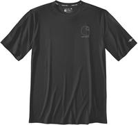 Carhartt Force Sun Defender™ Short-Sleeve Logo Graphic T-shirt fonctionnel, noir, Taille M