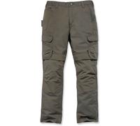 Carhartt Full Swing Steel, pantalon cargo W30/L30 Gris Foncé/Vert Gris Foncé/Vert