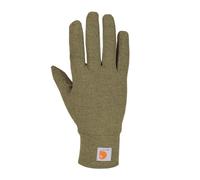 Carhartt Gants épais Force Liner Temps Froid, Olive brûlée bruyère, M Homme