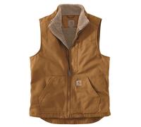 Carhartt Gilet délavé Duck Lined Mock Neck Vest Carhartt® Brown L