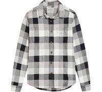 Carhartt Hamilton Chemise en flanelle pour dames, Blanc/Noir/Gris, Taille XS
