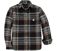 Carhartt Hamilton Relaxed LS Plaid Chemise, noir, Taille XL