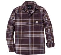 Carhartt Workwear - Chemise Rugged Flex Flanelle à carreaux, manches longues XL Mauve foncé