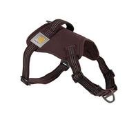 Carhartt Harnais Anti-Traction en Nylon pour Chien, entièrement réglable avec poignée de contrôle Rapide et Accents réfléchissants, vin foncé, Taille XL