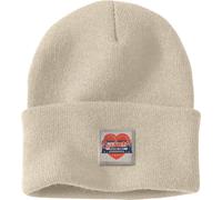 Carhartt Heart Patch, bonnet femme Taille unique Beige Clair Beige Clair