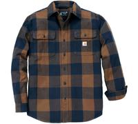 Carhartt Heavyweight Flannel Plaid, chemise M Marron/Bleu Foncé (Rdk) Marron/Bleu Foncé (Rdk)