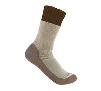 Carhartt Chaussettes de Bottes épaisses en Laine synthétique mélangée, Marron, L Homme