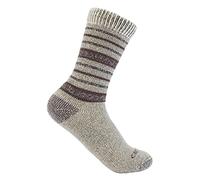 Carhartt Chaussettes de Bottes épaisses en Laine mélangée, Violet, M Femme