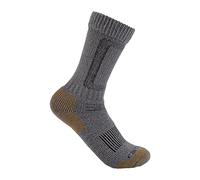 Carhartt Chaussettes en Acier mélangé épais pour Bottes, Gris, L Homme
