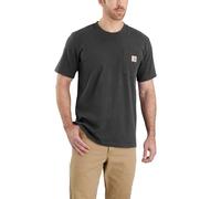 Carhartt Herren K87 Pocket S/S T-Shirt T-Shirt, Carbon Heather, L
