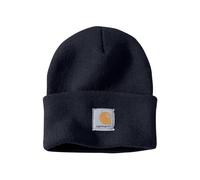 Carhartt Herren Knit Cuffed Beanie Beanie Hat, Navy, Einheitsgröße